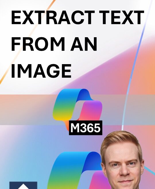 🧠 QUICK TIP: Extracting text from pictures with Copilot just got better.