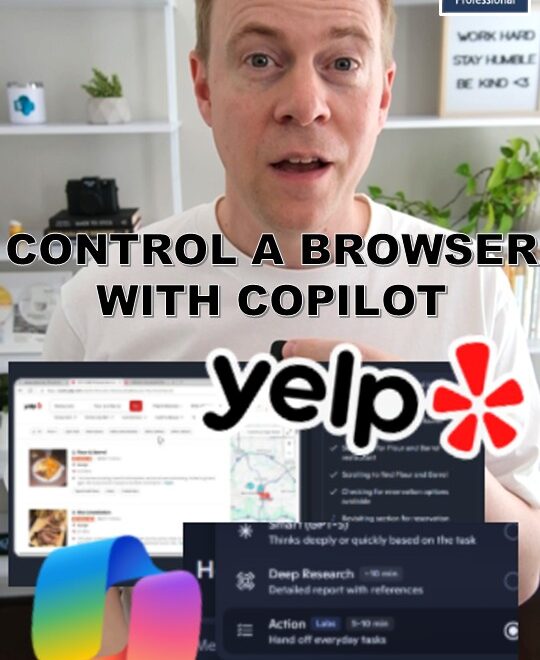 🤯 Copilot Controls a Browser to Make Bookings!