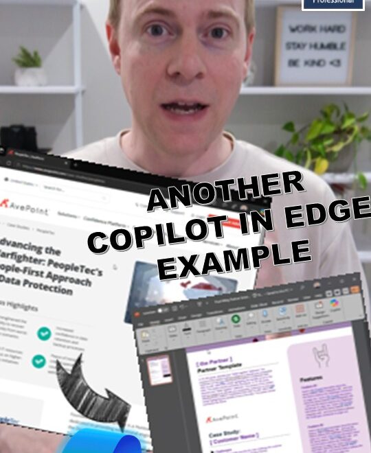 Copilot in Edge strikes again. ⚡