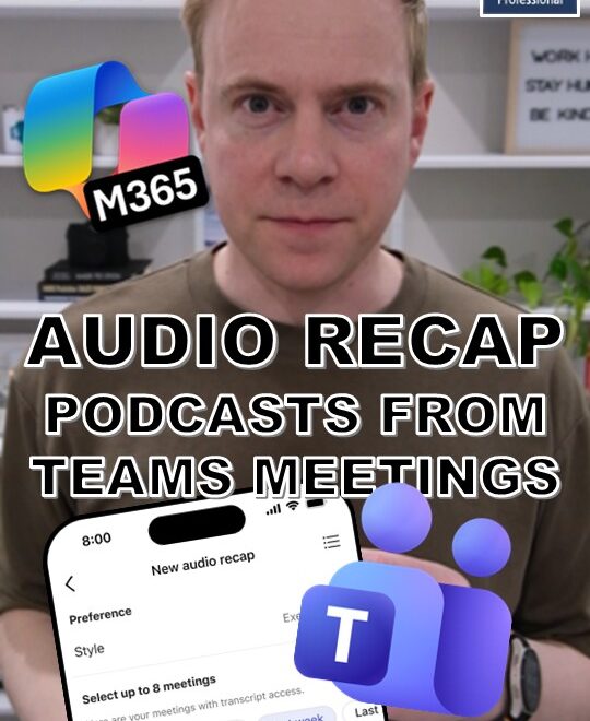🎧 Podcast-style Recap your Meetings